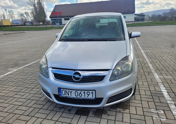 Opel Zafira cena 8900 przebieg: 358000, rok produkcji 2008 z Paczków małe 301